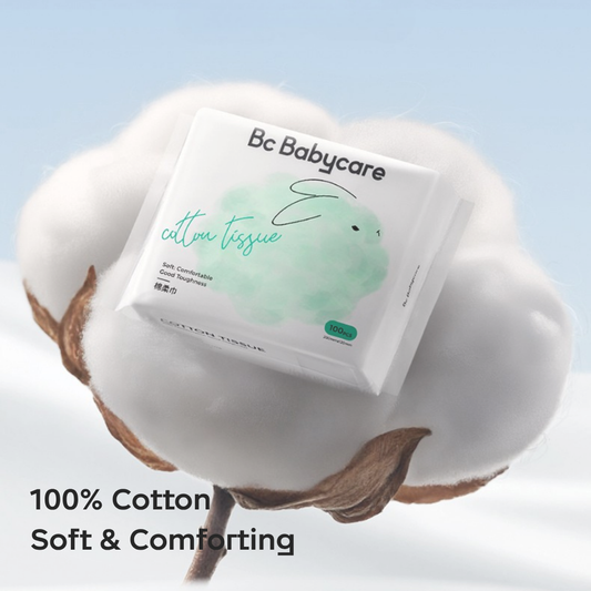 Bunny Cotton Tissue wipes