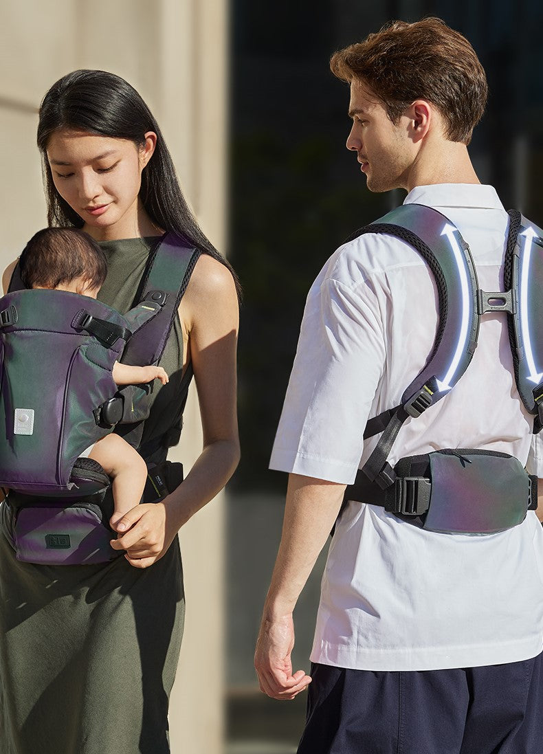 Bc Babycare Decompression Baby Carrier - Iridescence Edition