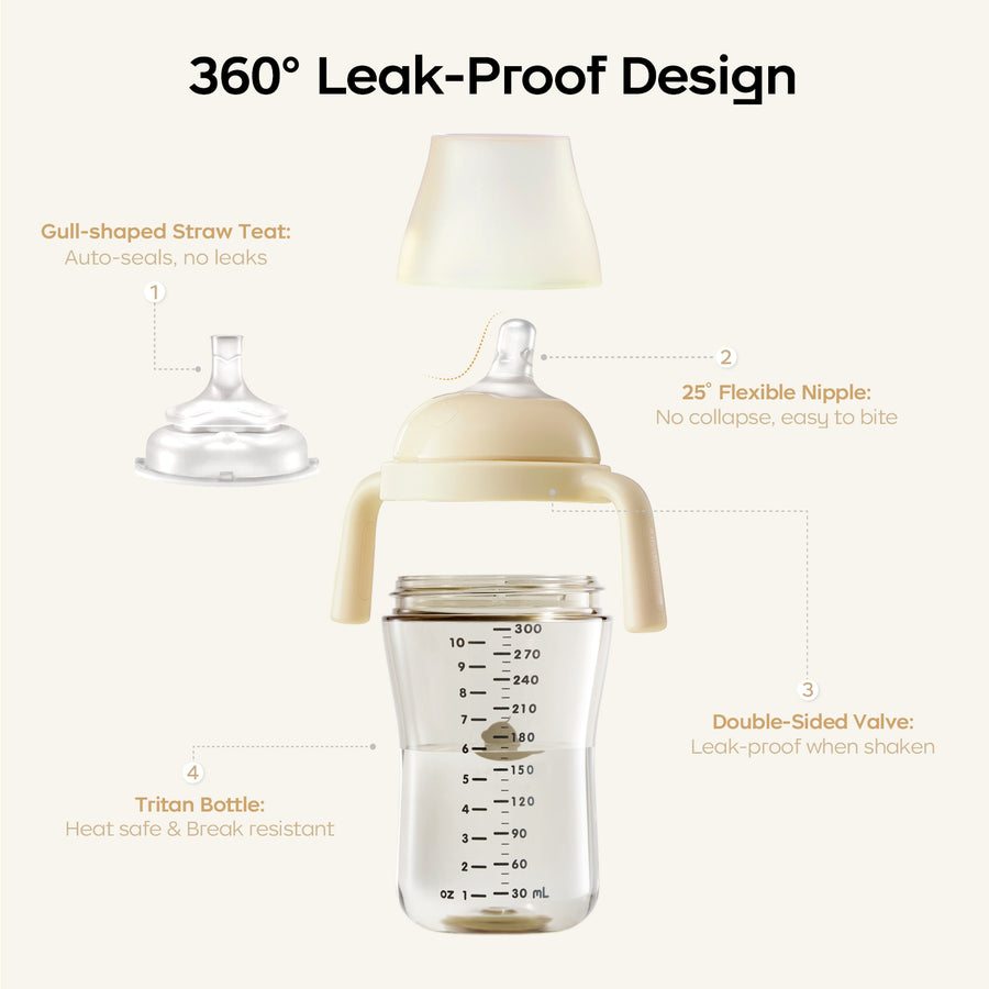 Tilted Anti-Spill Sippy Cup