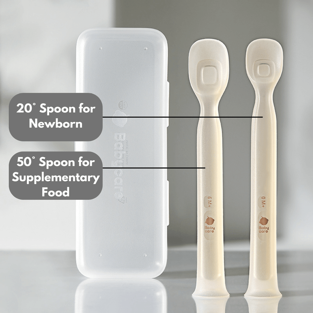 Silicone Spoon Set 2PCs