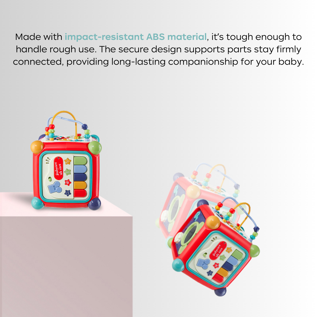 TOYS Learning Activity Cube