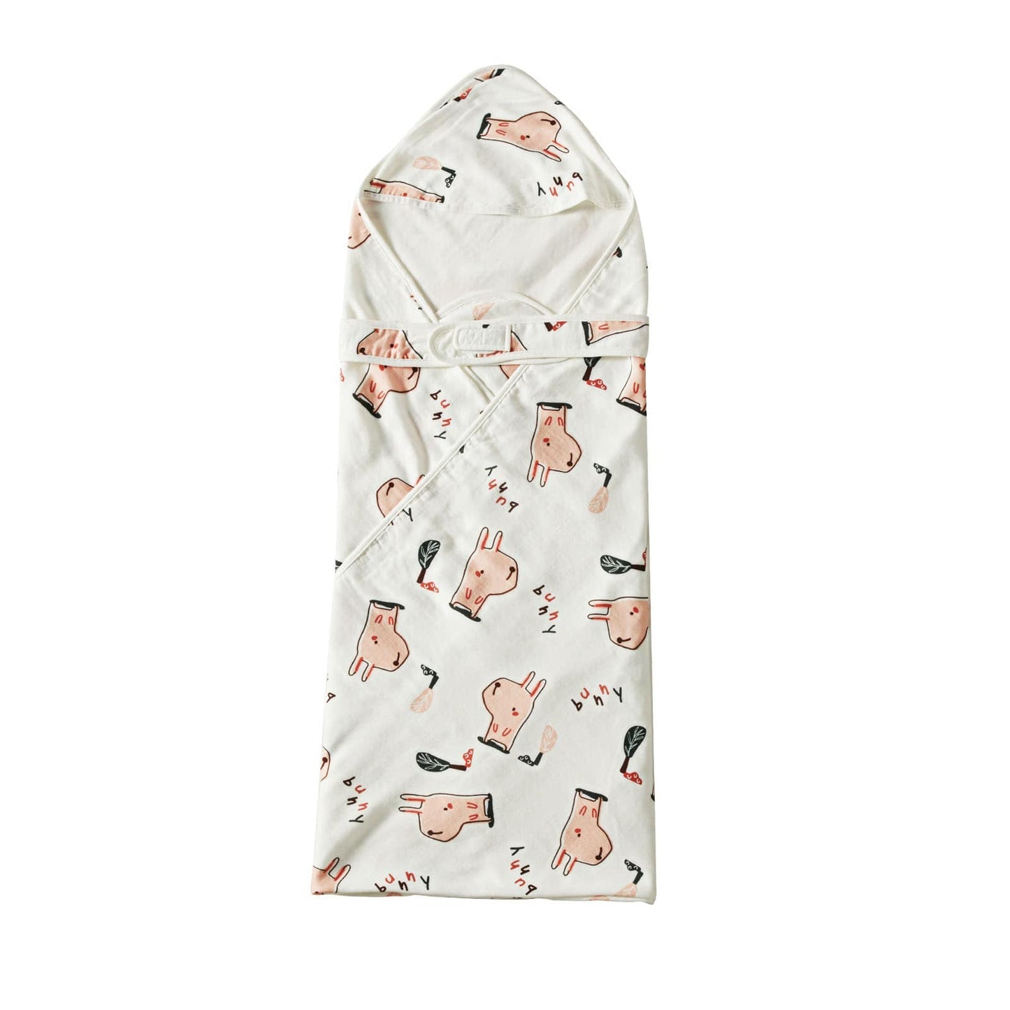 Bc Babycare Muslin Hooded Swaddle Blanket