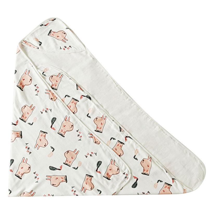 Bc Babycare Muslin Hooded Swaddle Blanket