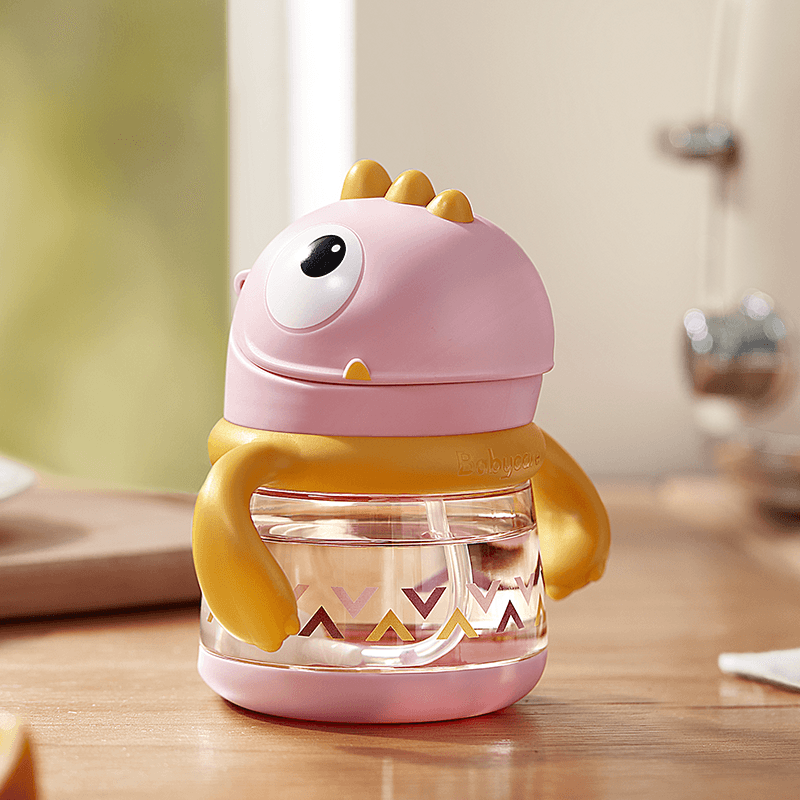 T-REX TOBY Weighted Straw Sippy Cup