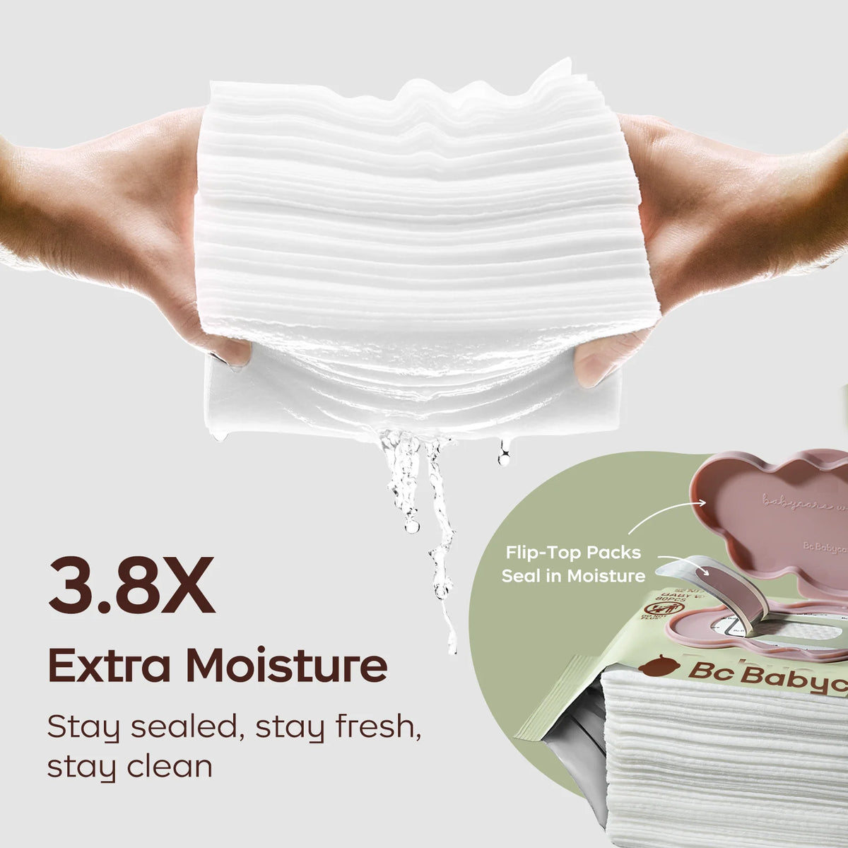 More water in every wipe